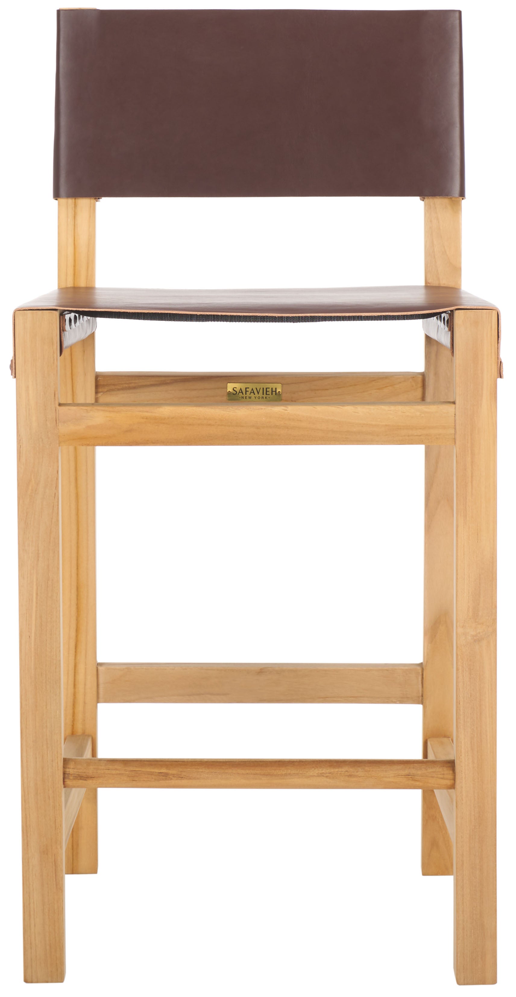 Safavieh Romee Counter Stool - Cognac, Natural