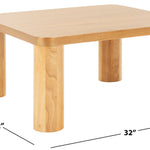 safavieh aldous square coffee table, cof1501
