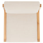 safavieh couture galileo linen dining chair, knt4113 - Natural / Beige