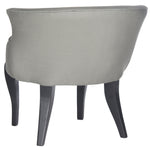 Safavieh Mora French Leg Linen Vanity Chair , MCR4692
