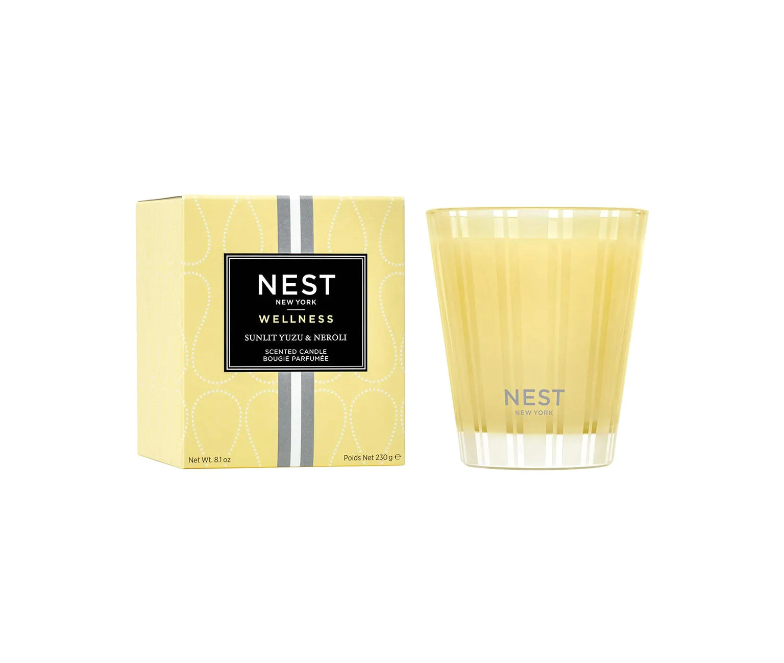Sunlit Yuzu & Neroli Classic Candle 8.1 oz by Nest New York