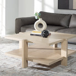 Safavieh Couture Quigley Square Wood Coffee Table, SFV2150 - Weathered Grey