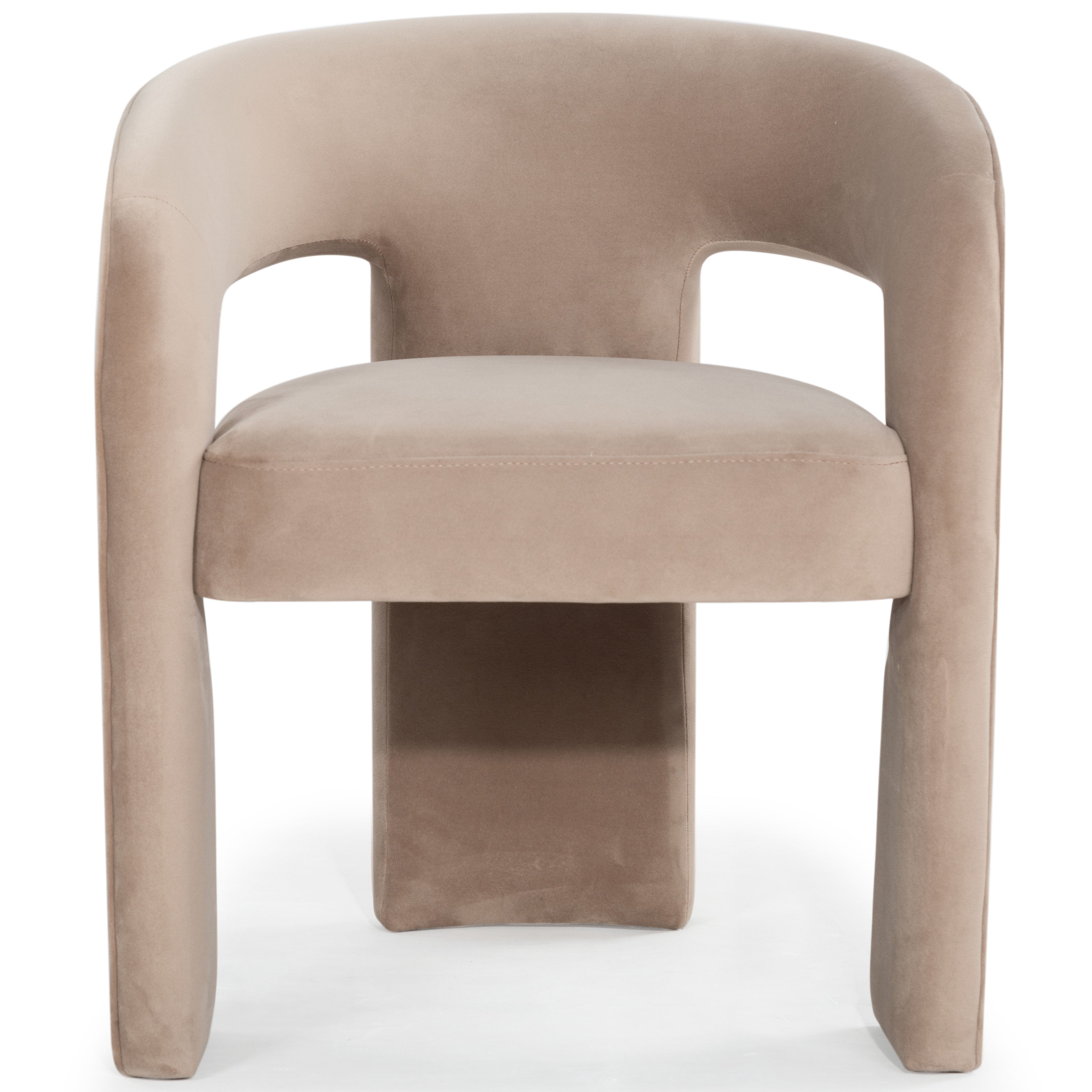 Safavieh Couture Catharia 3 Leg Dining Chair, SFV4602 - Brown