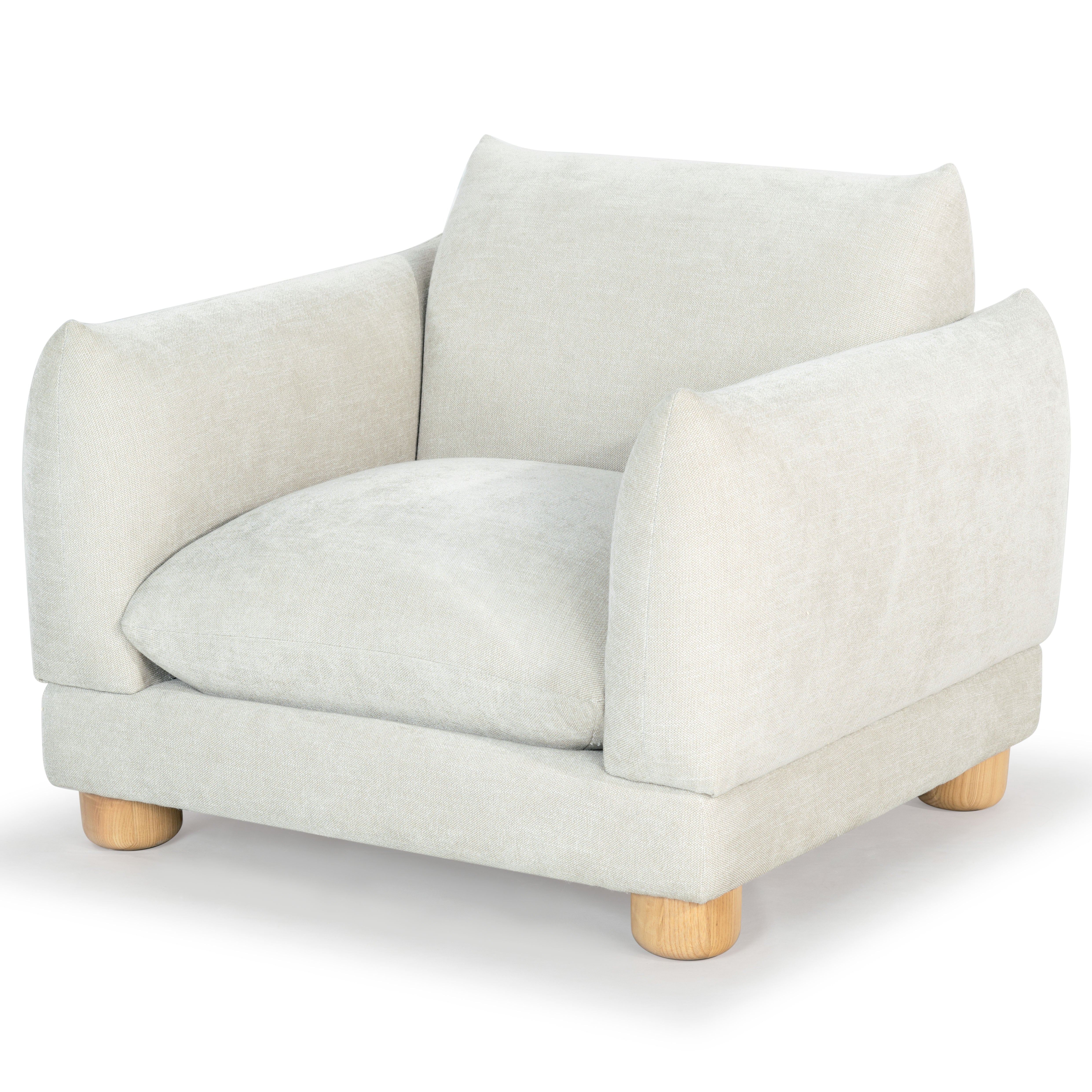 Safavieh Couture Marysa Accent Chair, SFV4603 - Beige / Natural