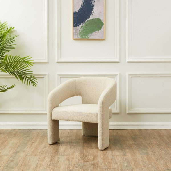 Safavieh Couture Roseanna Modern Accent Chair - Tan