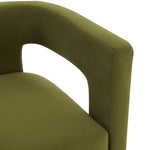 Safavieh Couture Deandre Contemporary Dining Chair - Olive Green
