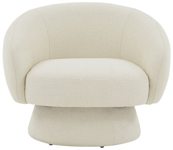 Safavieh Couture Petryna Boucle Swivel Accent Chair, SFV4822