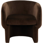 Safavieh Couture Kellyanne Boucle Modern Accent Chair - Dark Brown