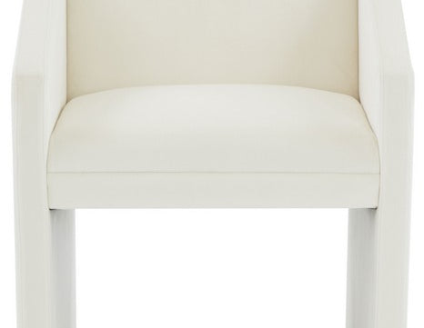 Safavieh Couture Liandra Upholstered Armchair - Ivory