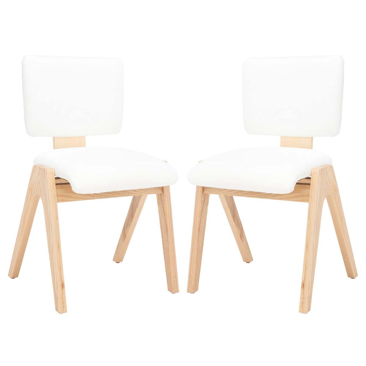 Safavieh Couture Alisyn Wood Dining Chair(Set of 2) , SFV4125