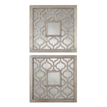 Uttermost Sorbolo Squares Decorative Mirror Set/2
