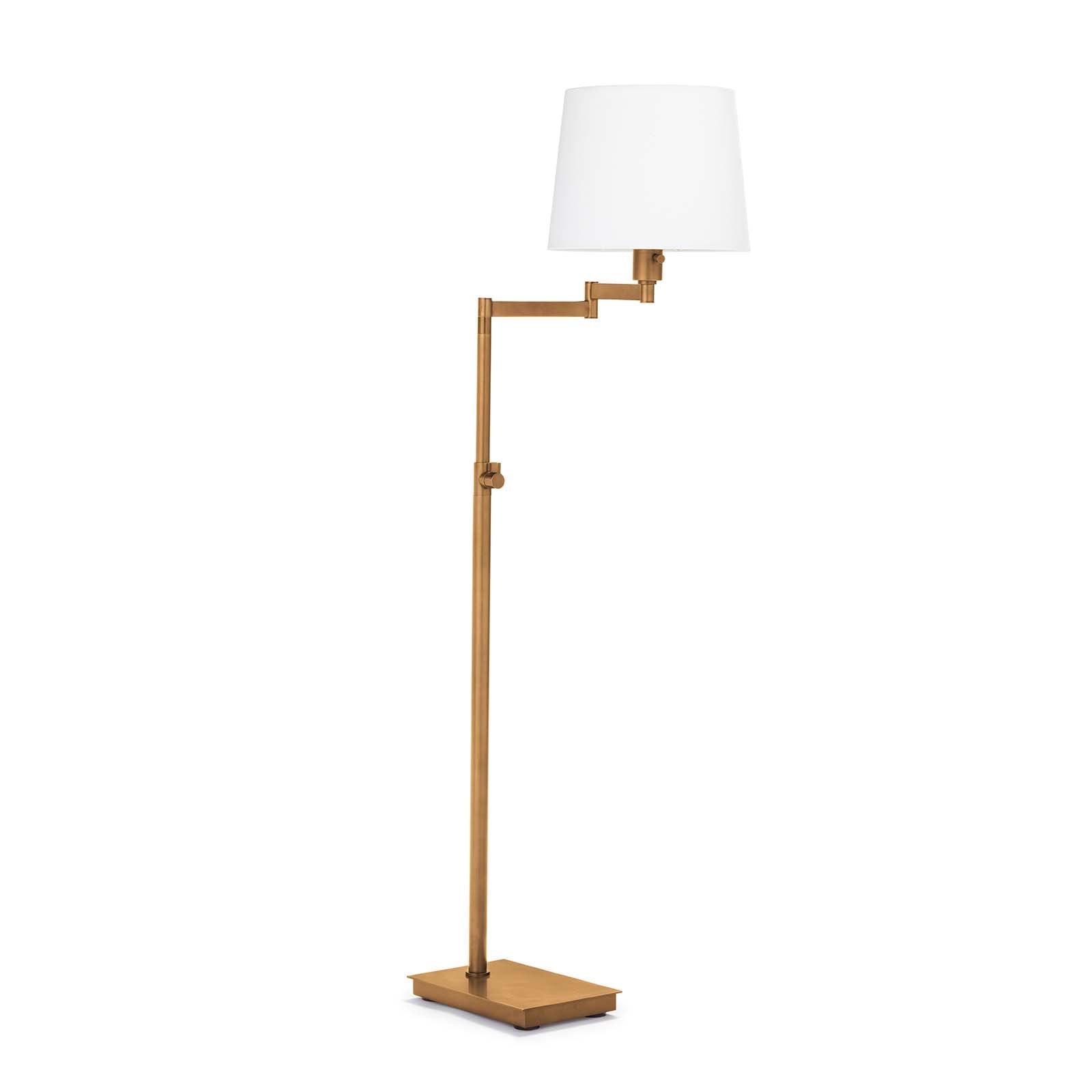 Regina Andrew Virtue Floor Lamp (Natural Brass)