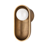 Hudson Valley Lighting Nathan 1 Light Wall Sconce - Aged Brass