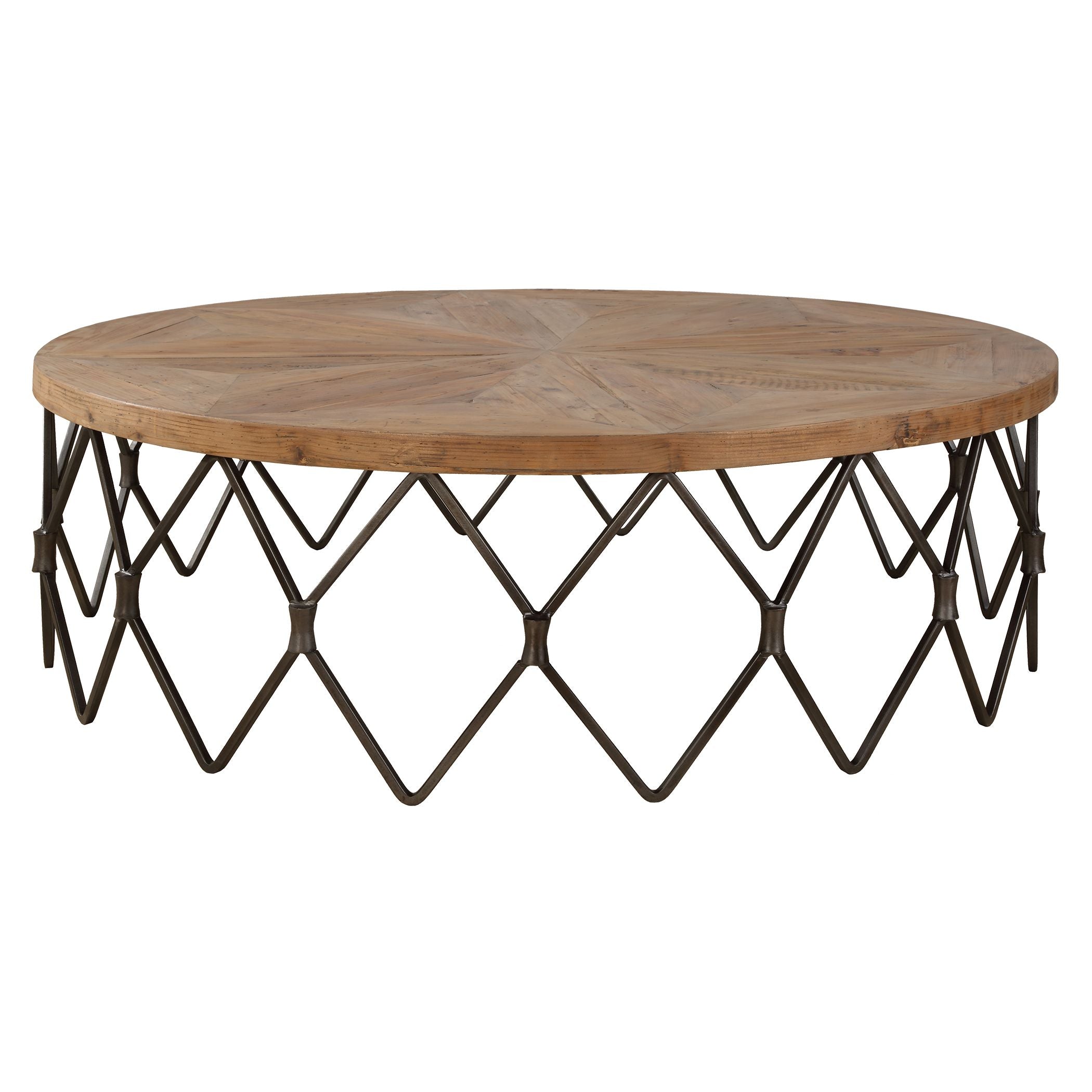 Uttermost Chain Reaction Wooden Coffee Table