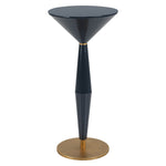 Uttermost Luster Navy Blue Accent Table