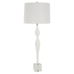 Uttermost Helena Slender White Table Lamp