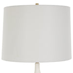 Uttermost Helena Slender White Table Lamp