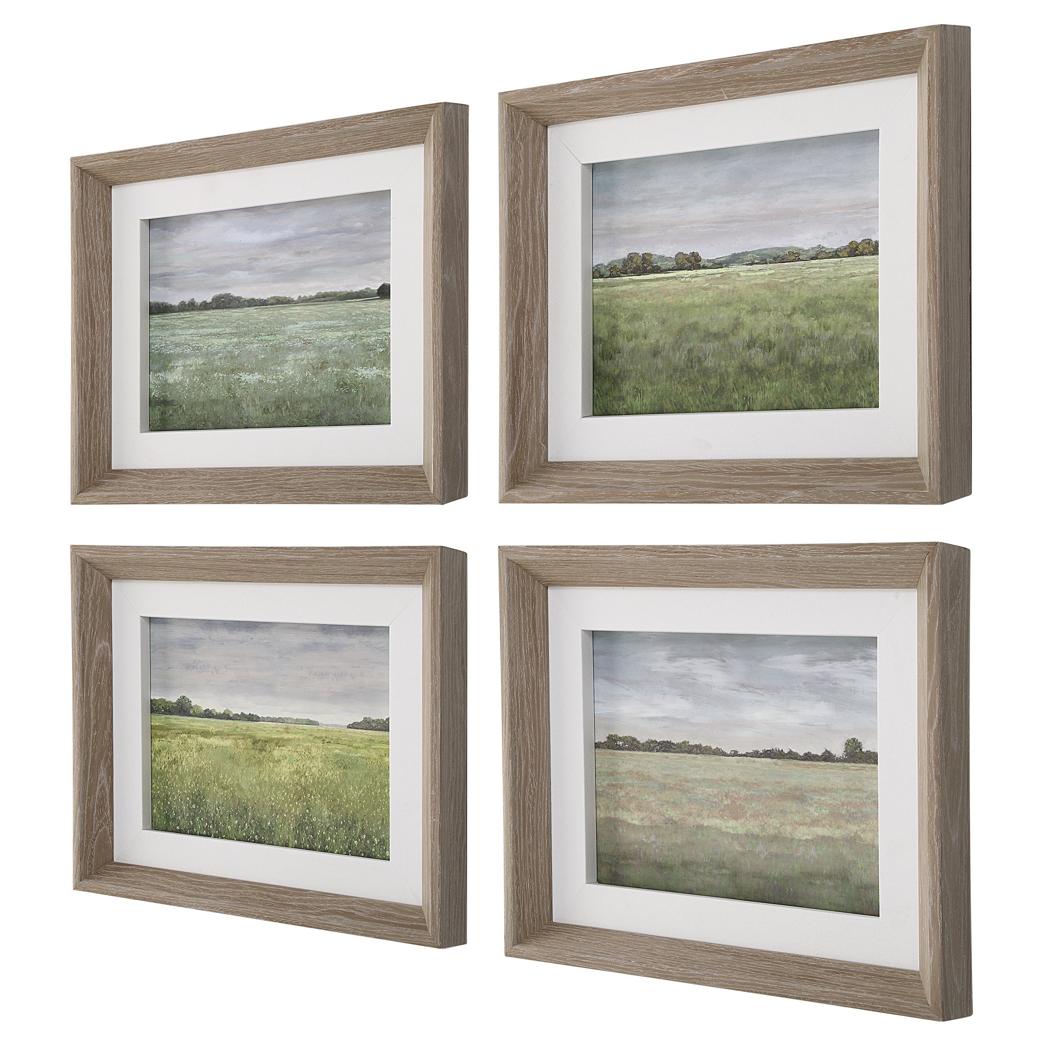 Uttermost Quiet Meadows Framed Prints S/4