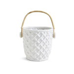 Two's Company Hampton Faux Bamboo Fretwork Cooler Bucket