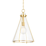 Hudson Valley Lighting Eldridge 23.5" 1 Light Pendant - Brass