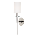 Hudson Valley Lighting Amherst 18.75" 1 Light Wall Sconce - Polished Nickel