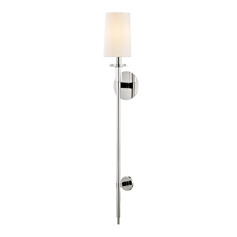 Hudson Valley Lighting Amherst 36" 1 Light Wall Sconce - Polished Nickel