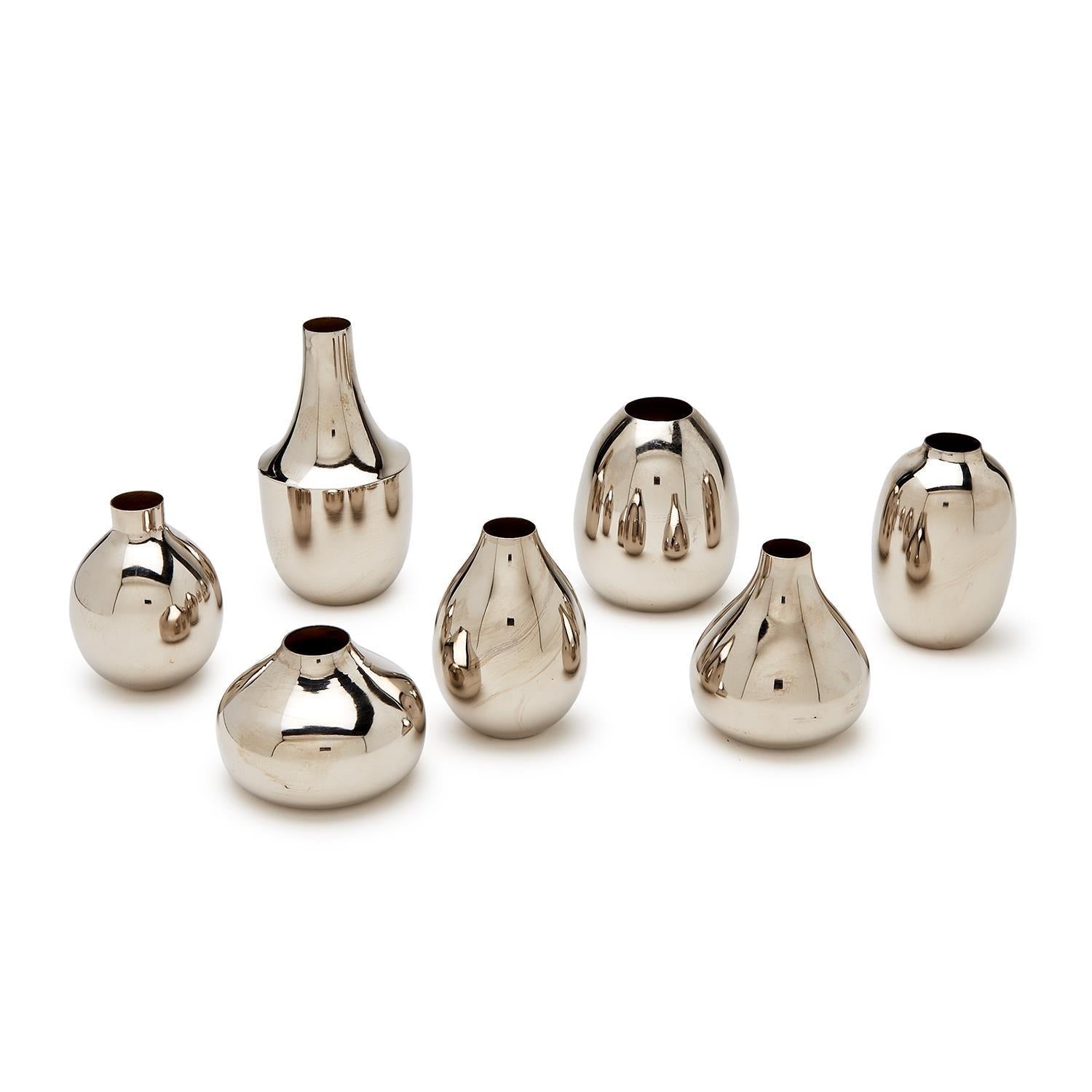 S7 Silver-Plated Nickel Vases