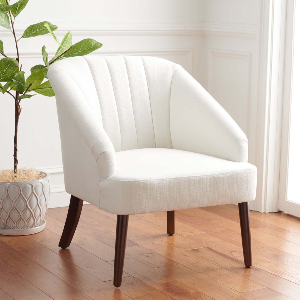 Safavieh Areli Accent Chair , ACH4004 - White