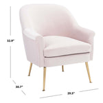 Safavieh Rodrik Accent Chair , ACH4005 - Light Pink