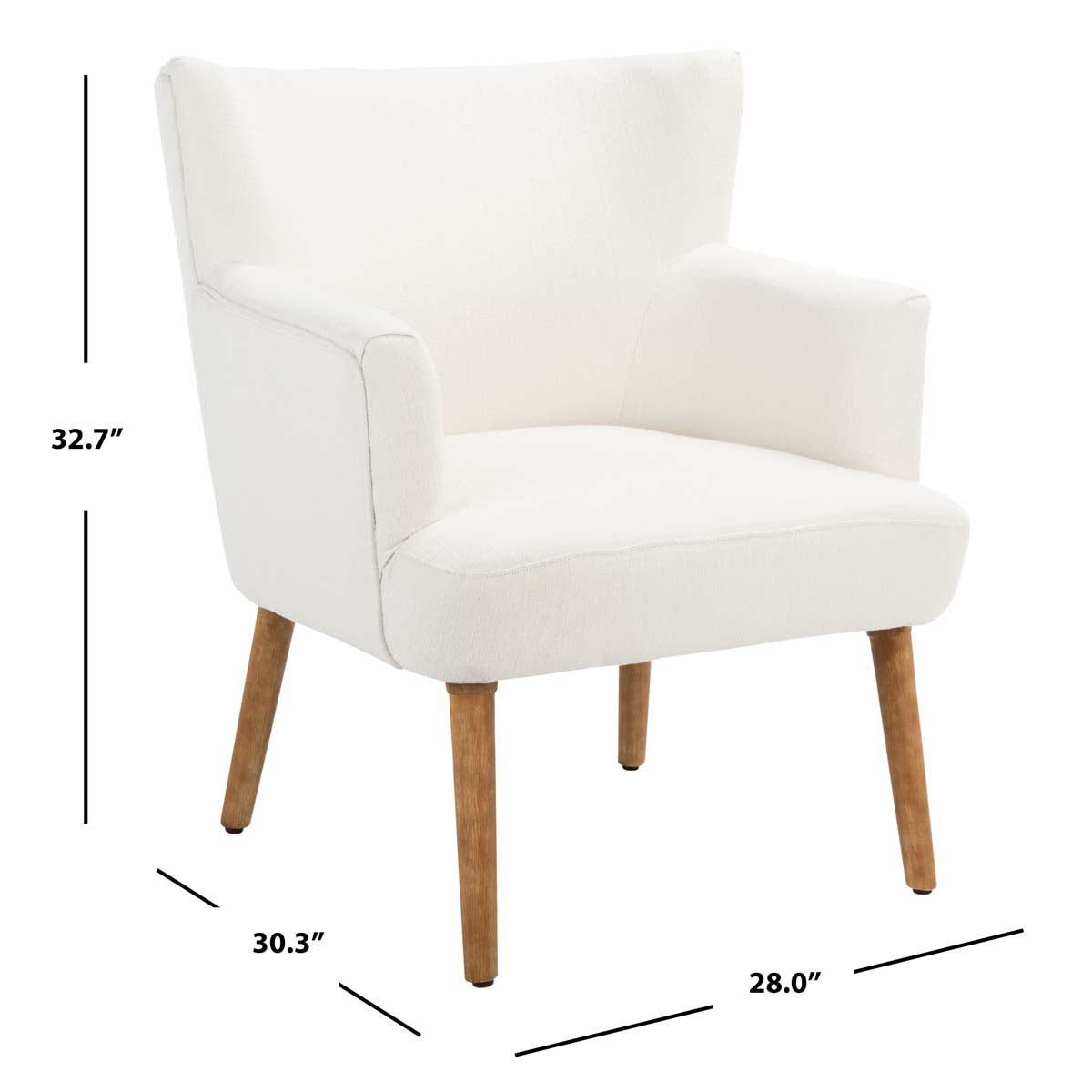Safavieh Delfino Accent Chair , ACH4009 - White
