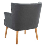 Safavieh Delfino Accent Chair , ACH4009 - Dark Grey