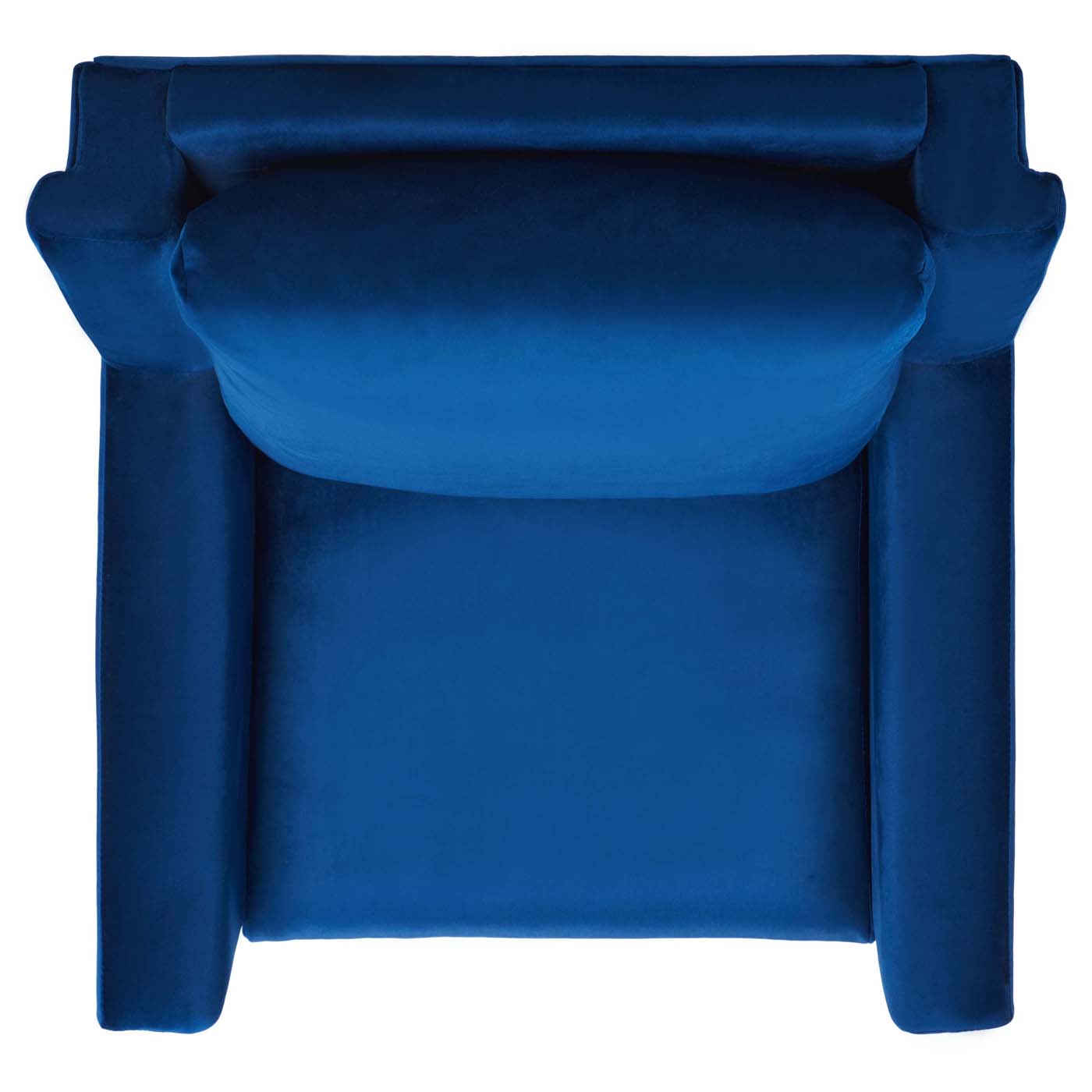 Safavieh Cerise Mid Century Arm Chair , ACH5100 - Navy / Gold
