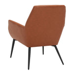 Safavieh Auggie Arm Chair , ACH5104 - Cognac / Black