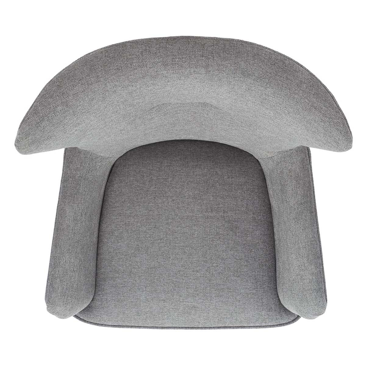Safavieh Geonna Upholstered Arm Chair , ACH5107 - Medium Grey / Black