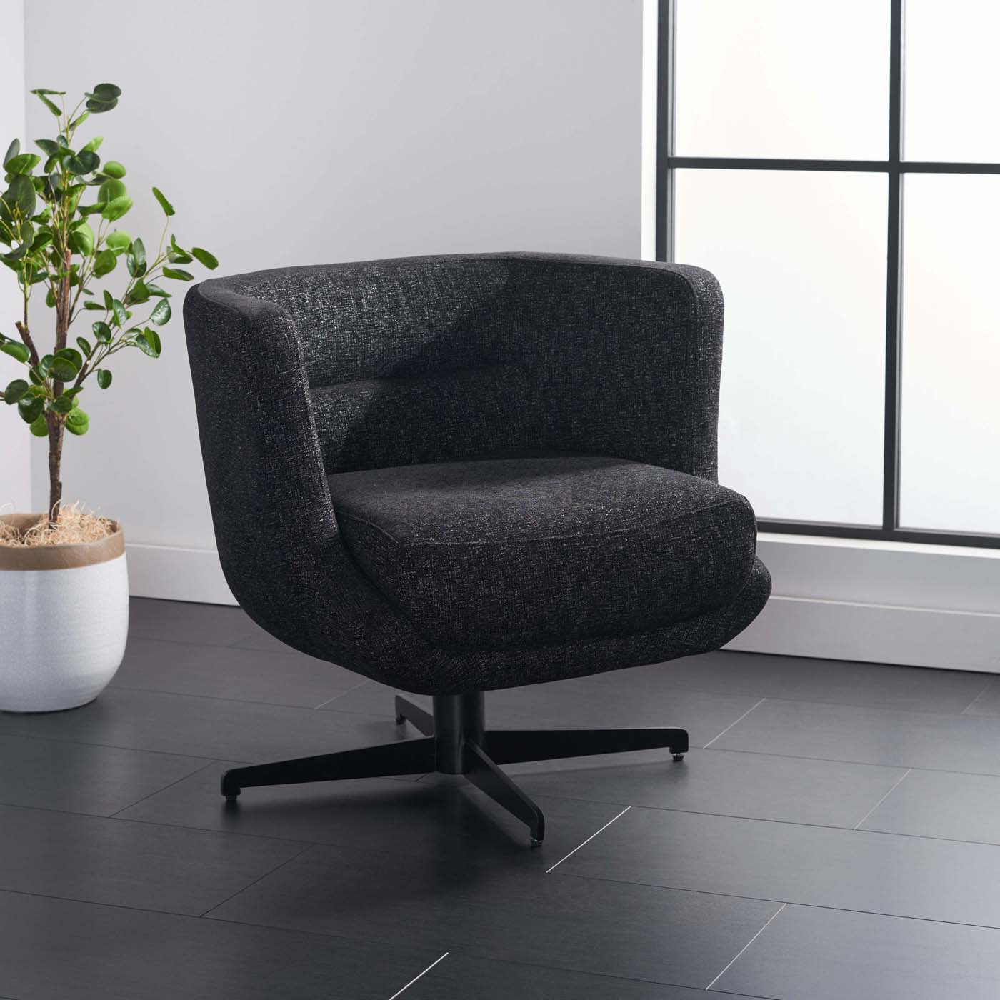 Safavieh Wexler Accent Chair , ACH5202 - Black