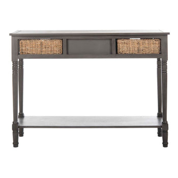 Safavieh Winifred Wicker Console Table With Storage , AMH5730