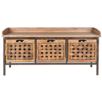 Safavieh Isaac 3 Drawer Wooden Storage Bench , AMH6530