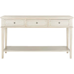 Safavieh Manelin Console With Storage Drawers , AMH6641 - White Washed