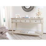 Safavieh Manelin Console With Storage Drawers , AMH6641 - White Washed