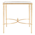 Safavieh Couture Mendez Gold Leaf Accent Table - Gold