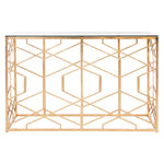 Safavieh Couture Sean Gold Leaf Console Table - Gold