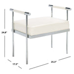 Safavieh Pim Small Rectangle Bench W/ Arms , BCH6207