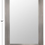 Safavieh Couture Francesca Medium Rectangle Mirror - Silver