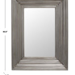 Safavieh Couture Kerry Small Rectangle Wall Mirror - Silver