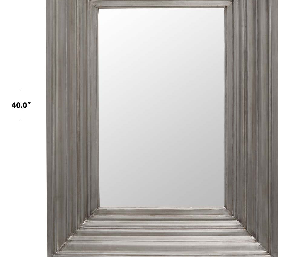 Safavieh Couture Kerry Small Rectangle Wall Mirror - Silver