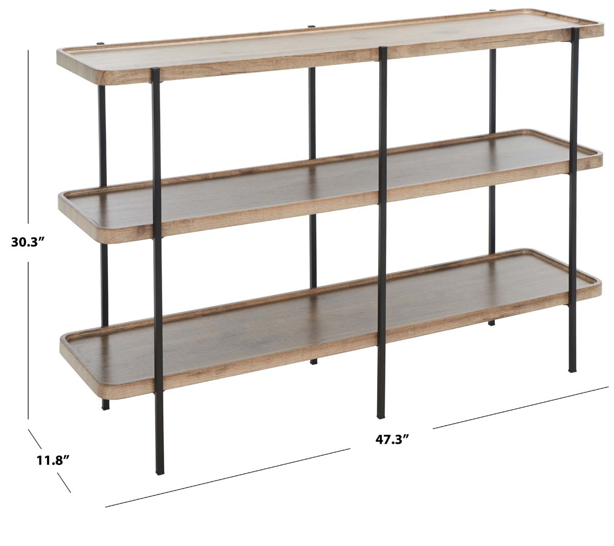 Safavieh Atwell 2 Shelf Console Table , CNS4204