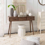 Safavieh Albus 3 Drawer Console Table , CNS5701 - Chocolate