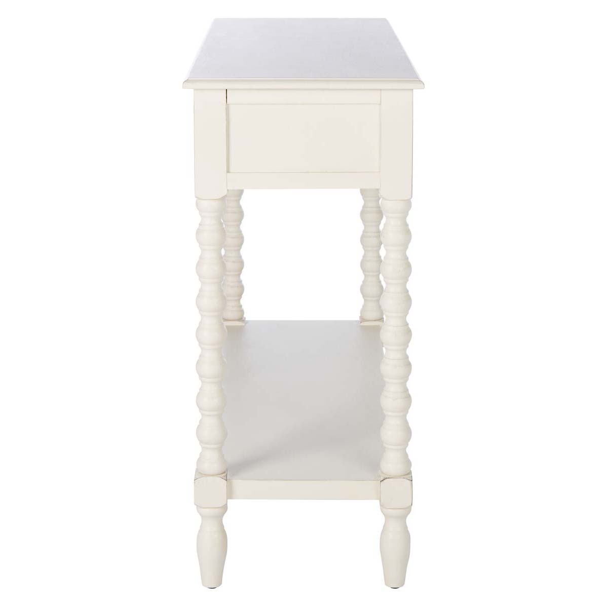 Safavieh Athena 2 Drawer Console Table, CNS5702 - Distressed White
