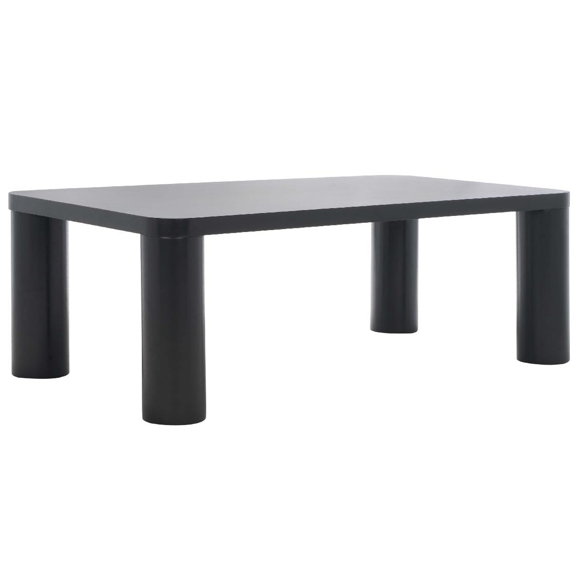 safavieh aldous rectangle coffee table, cof1500