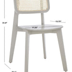 Safavieh Luz Cane Dining Chair (Set of 2) , DCH1006